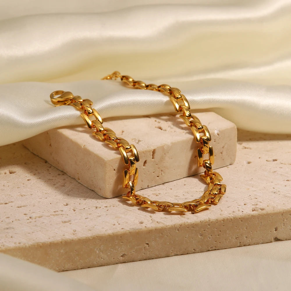 Layered Link Bracelet