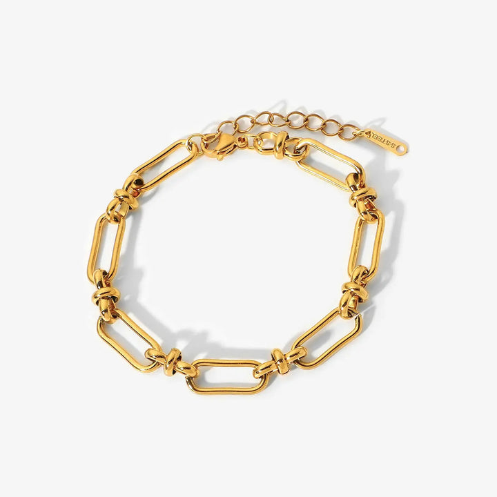 Paperclip Chain Bracelet