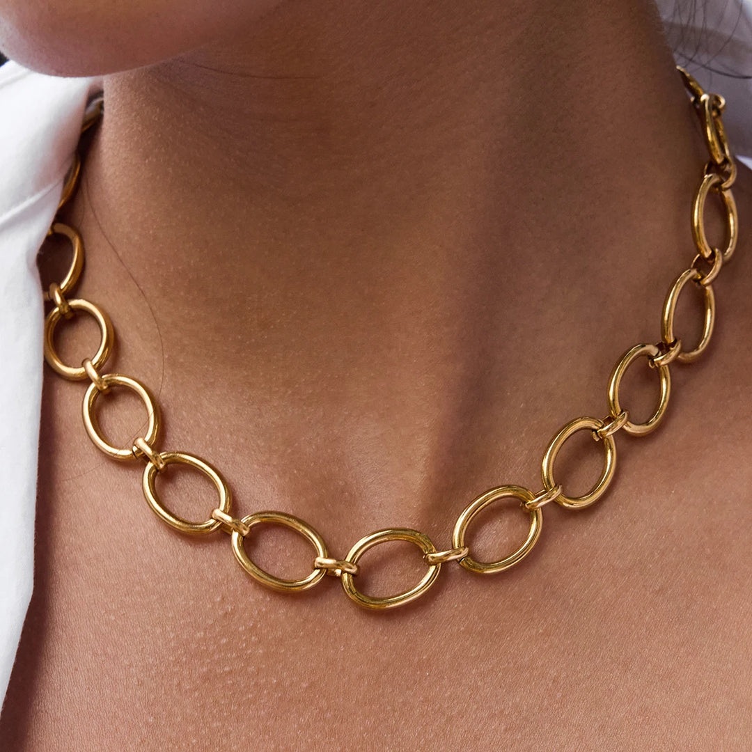 Bold Cable Chain Necklace