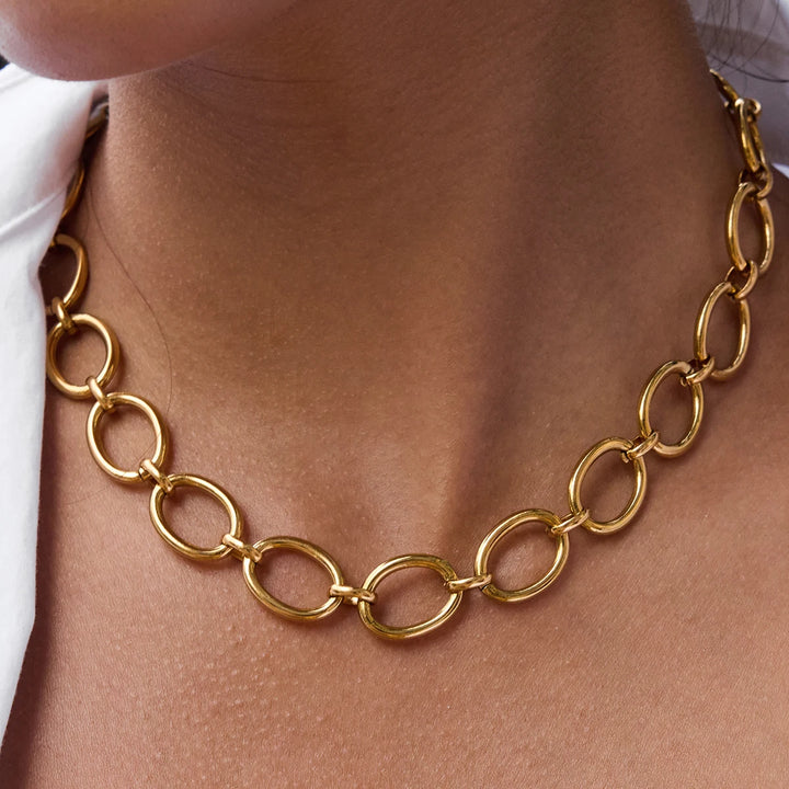 Bold Cable Chain Necklace