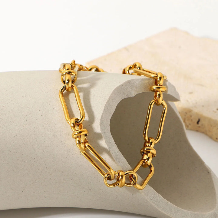 Paperclip Chain Bracelet