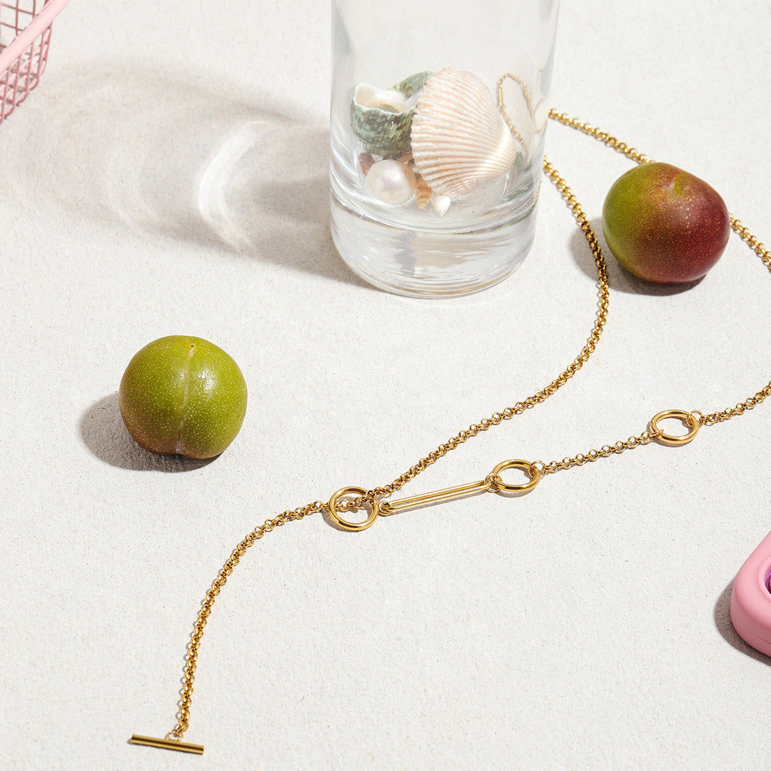 Loop Drop Necklace