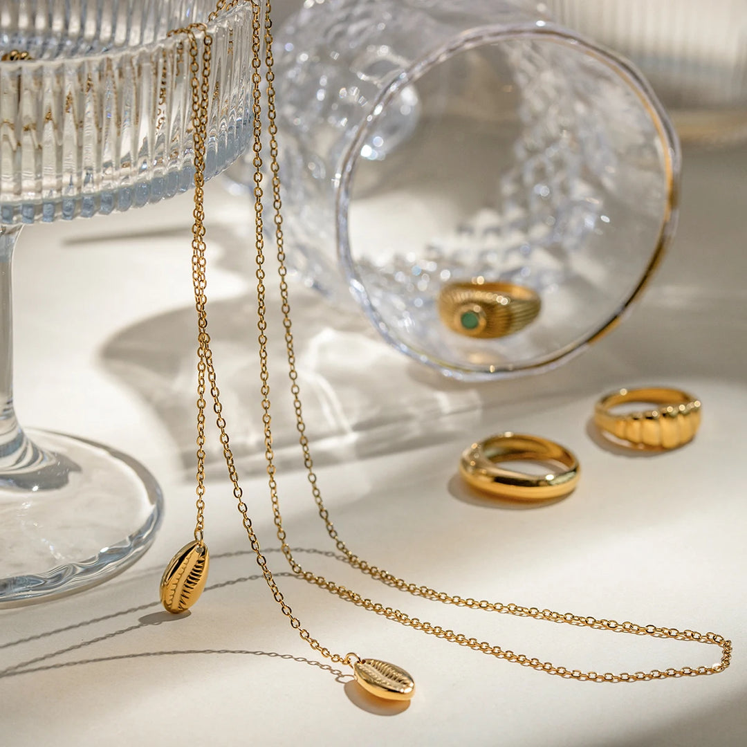 Long Box Y-Chain Necklace