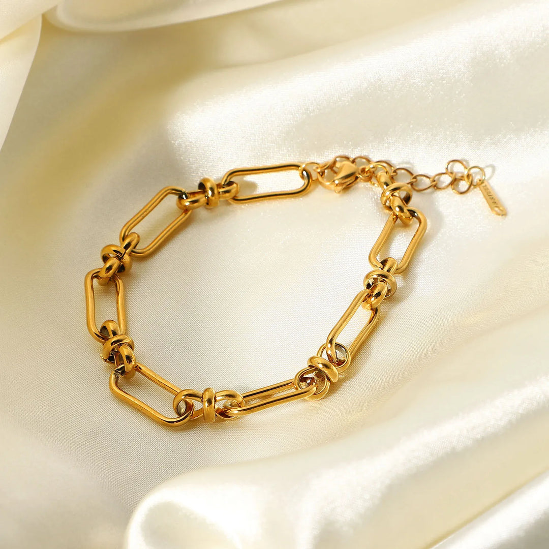Paperclip Chain Bracelet