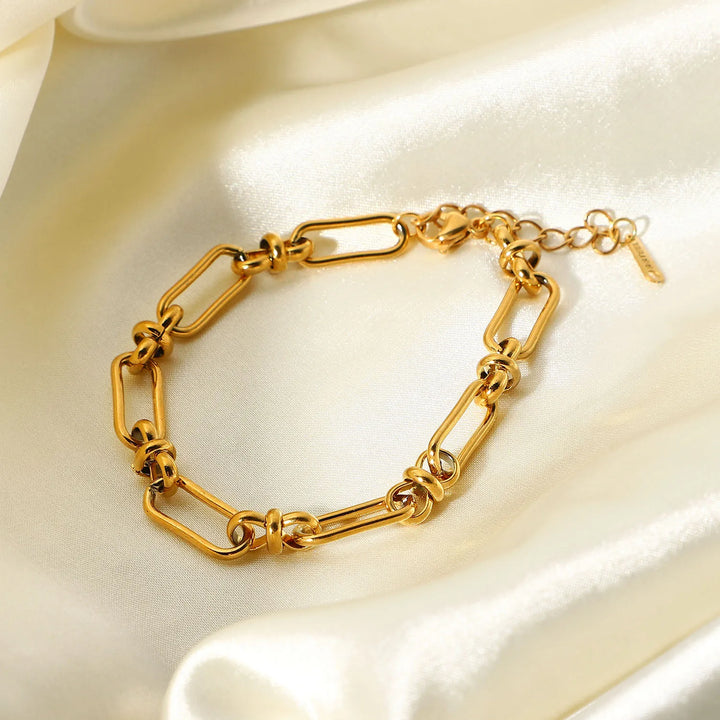 Paperclip Chain Bracelet