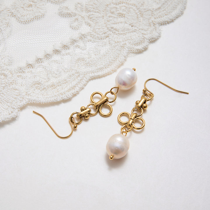 Pearl Drop Earrings