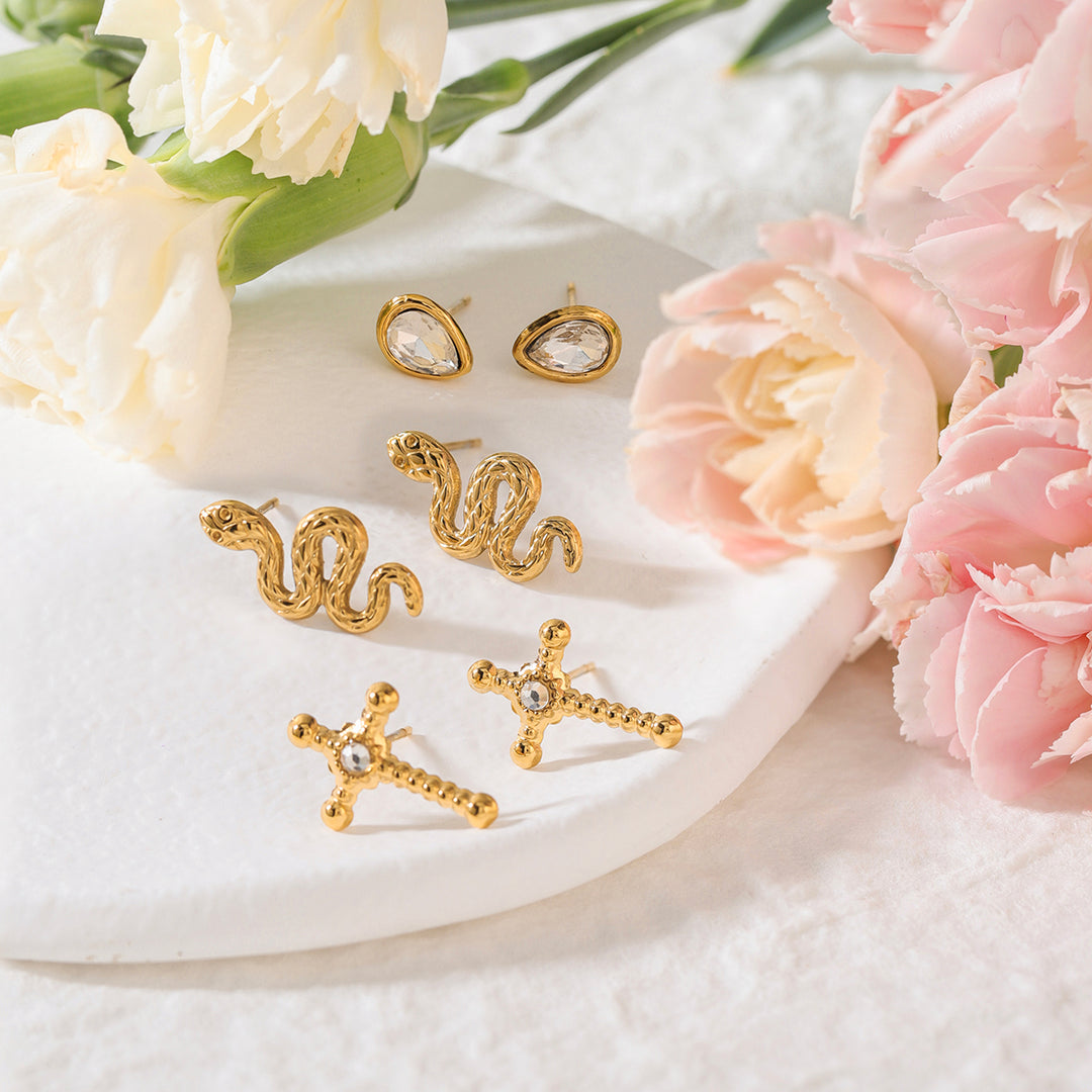 Trinity Stud Set (3 Pairs)