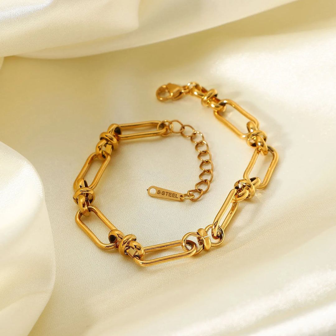 Paperclip Chain Bracelet