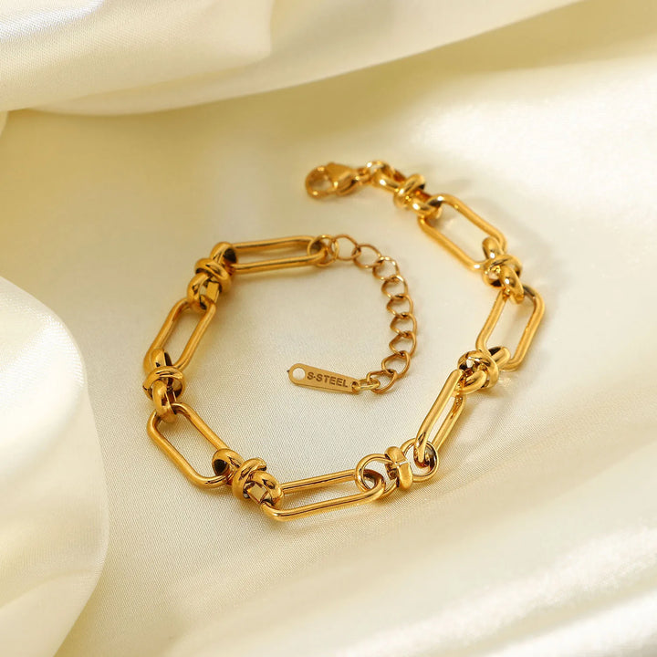 Paperclip Chain Bracelet