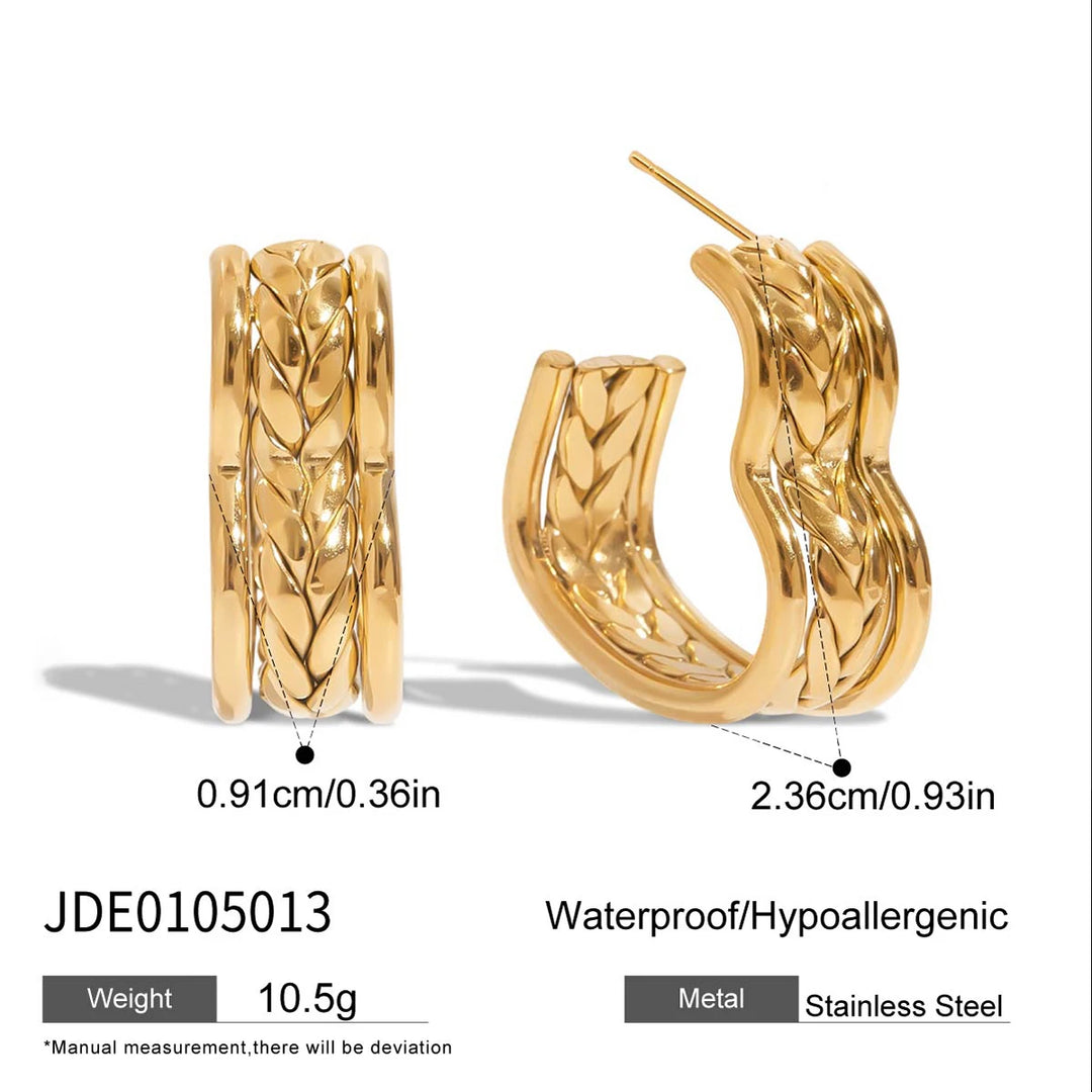 Rope Texture Hoops