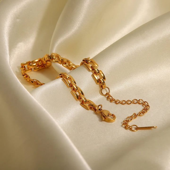Layered Link Bracelet