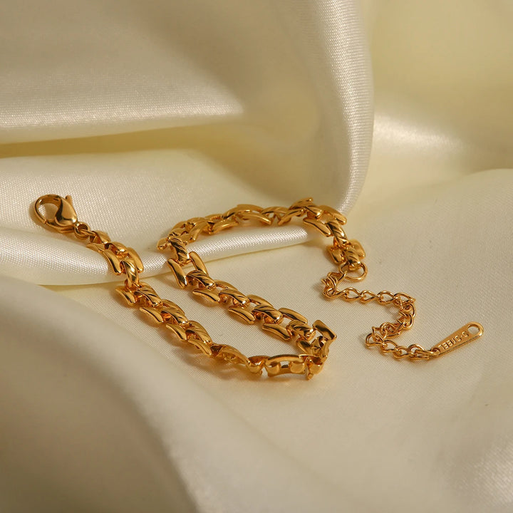 Layered Link Bracelet