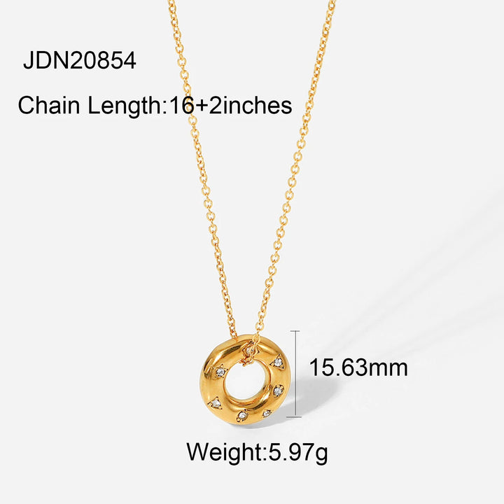 Halo Pendant Necklace