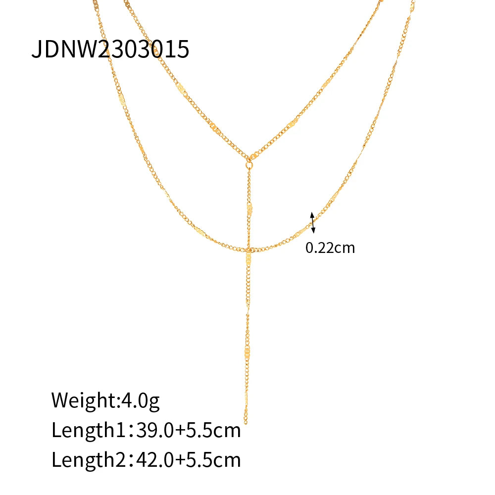 Lariat Y Necklace