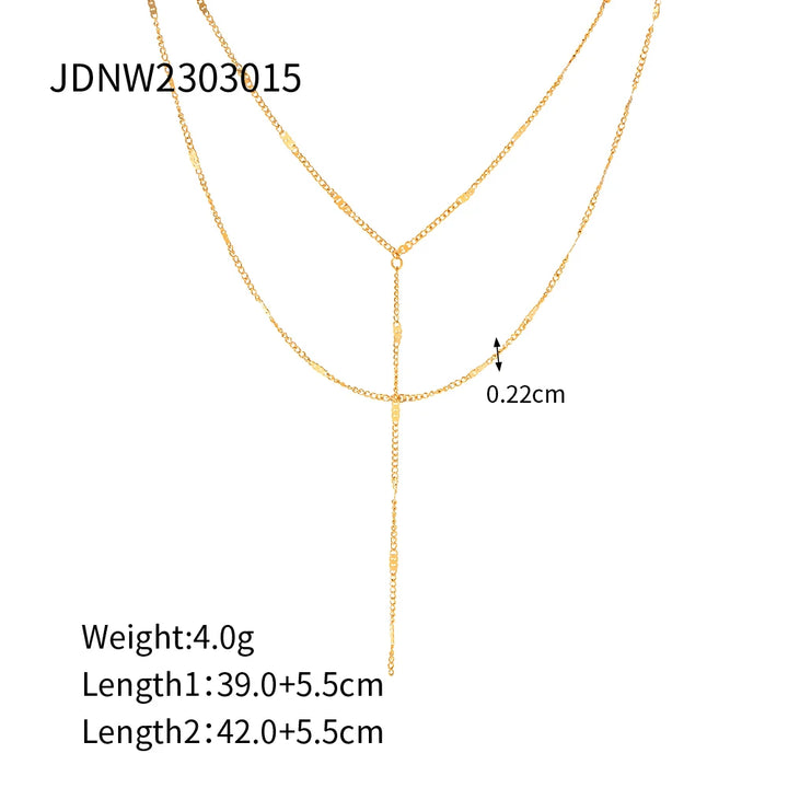 Lariat Y Necklace