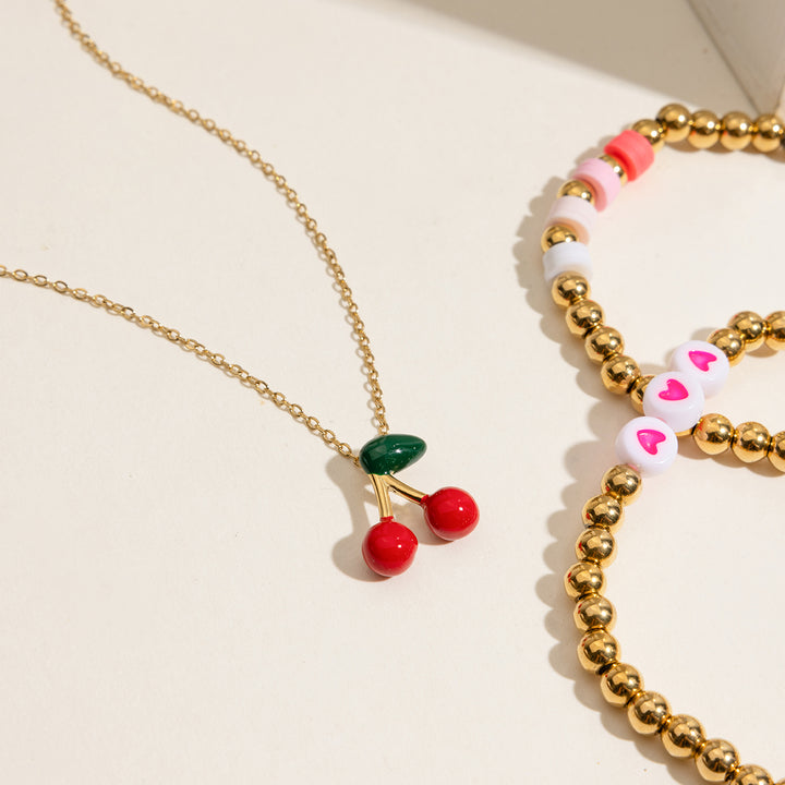 Cherry Pop Necklace