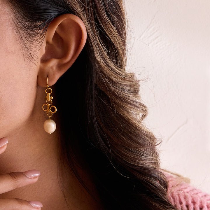 Pearl Drop Earrings