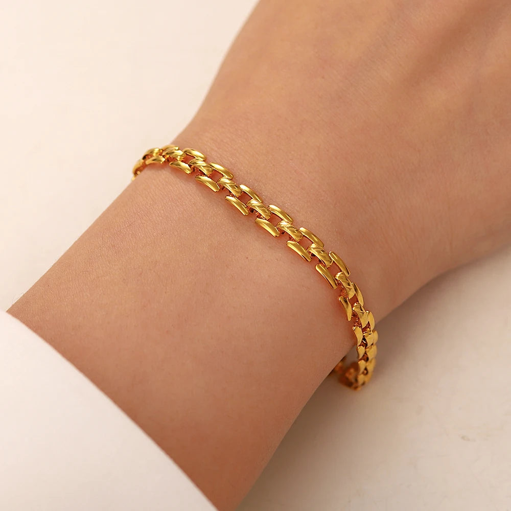 Layered Link Bracelet