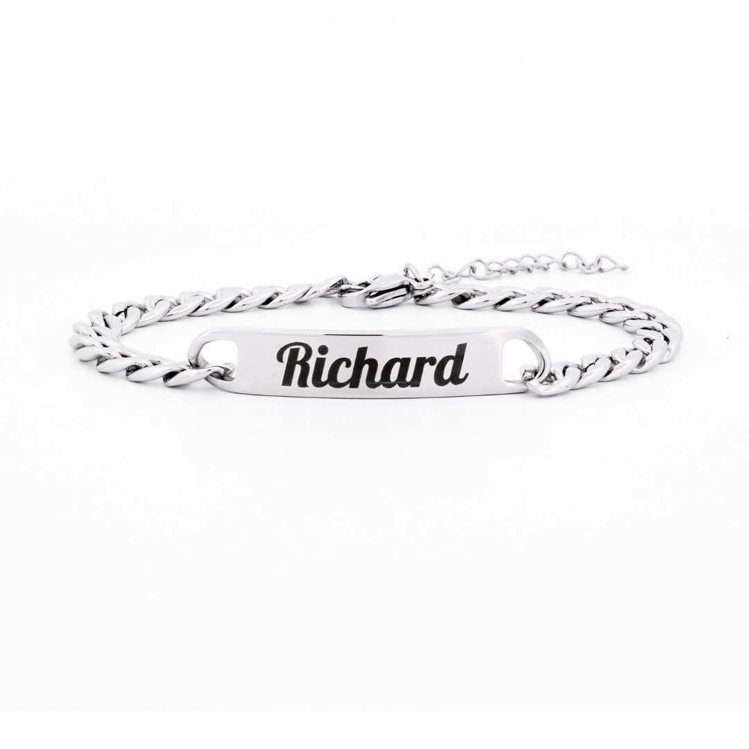 Cuban Link Personalized Bracelet