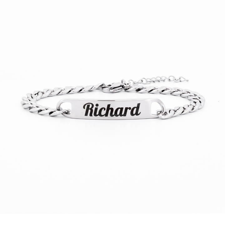 Cuban Link Personalized Bracelet