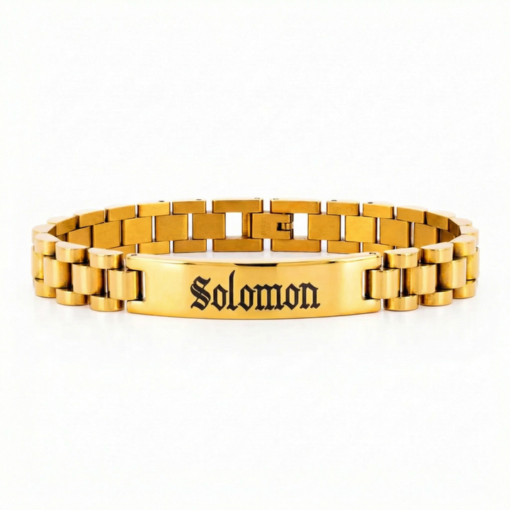 Jubilee Link Personalized Bracelet