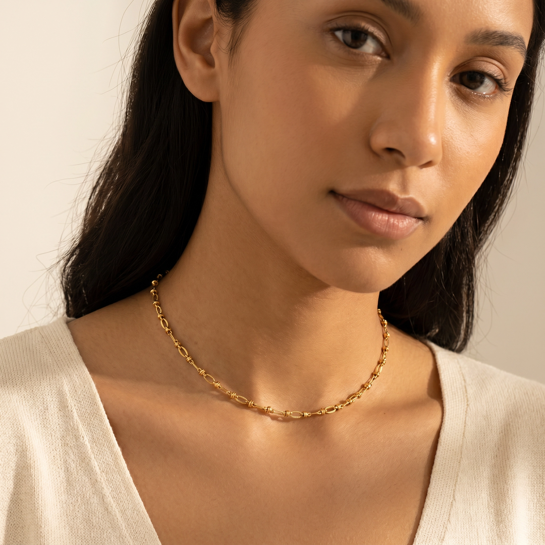 Beaded Lariat Necklace