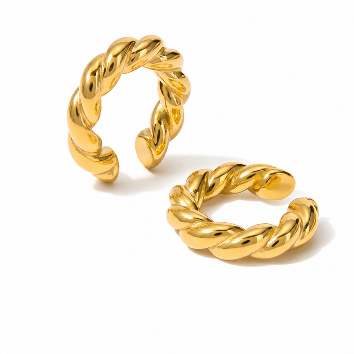 Twisted Rope Hoops