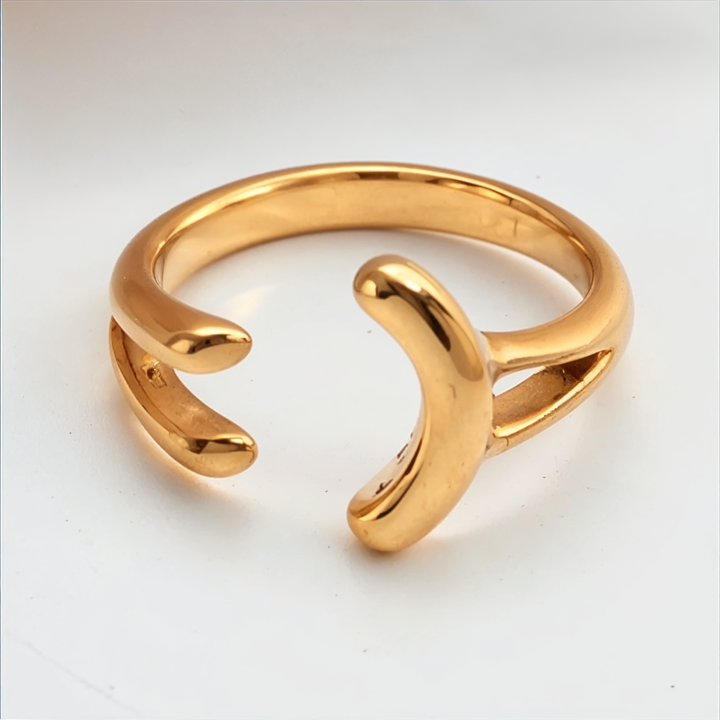 Golden Branch Ring