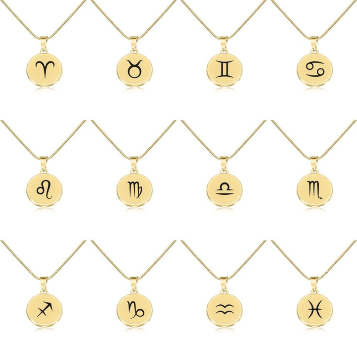 zodiac horoscope ladies necklace