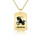 Zodiac Military Necklace