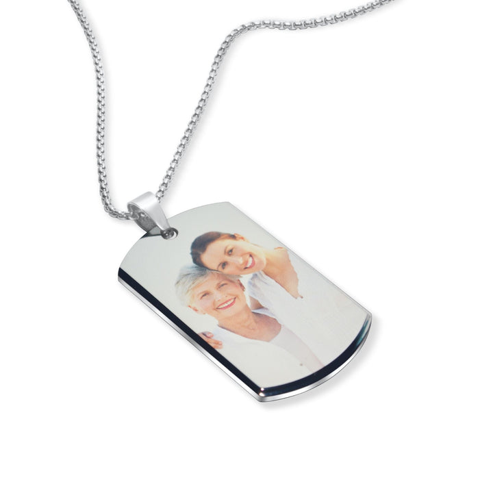 Military Photo Necklace